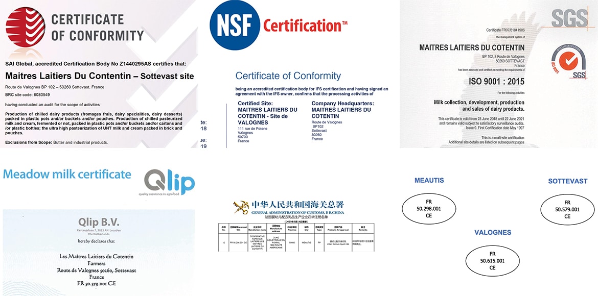 Certifications