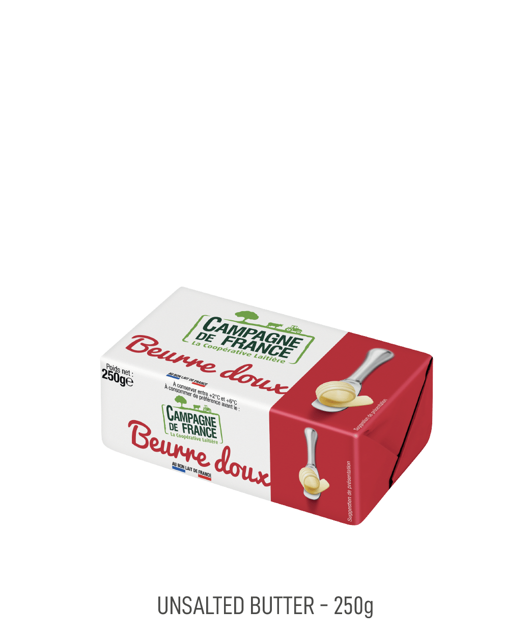 Beurre doux Campagne de France 250g