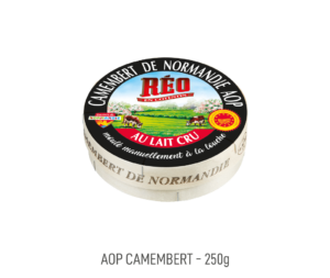 Camembert de Normandie au lait cru AOP Reo 250g